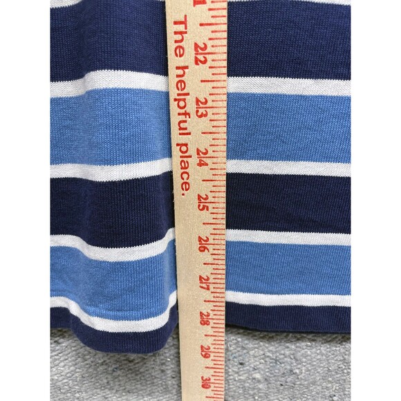 Vintage 90s Hunt Club striped long sleeve shirt NOS Medium - Picture 9 of 10